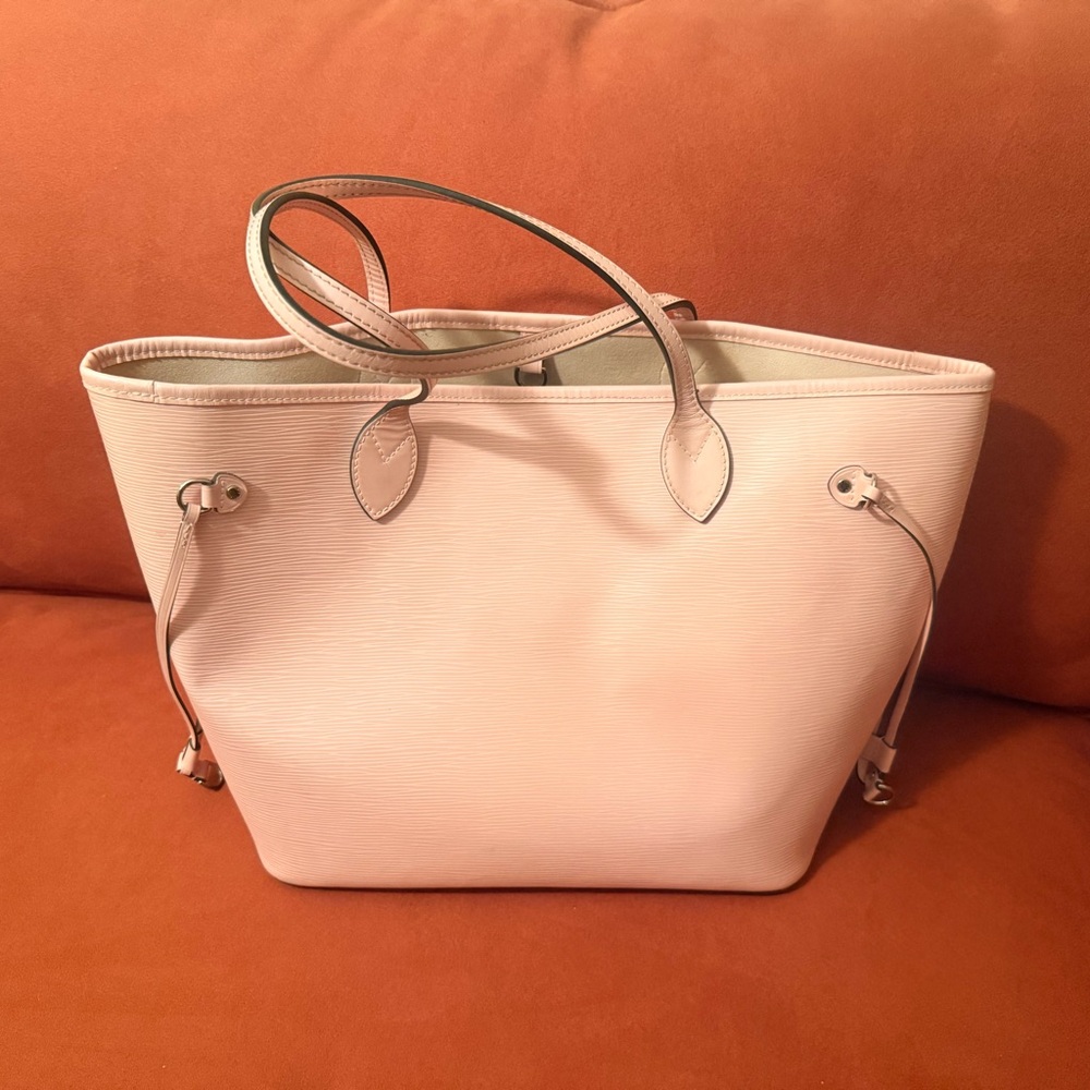 Louis Vuitton Epi Leather Pink Neverfull Bag